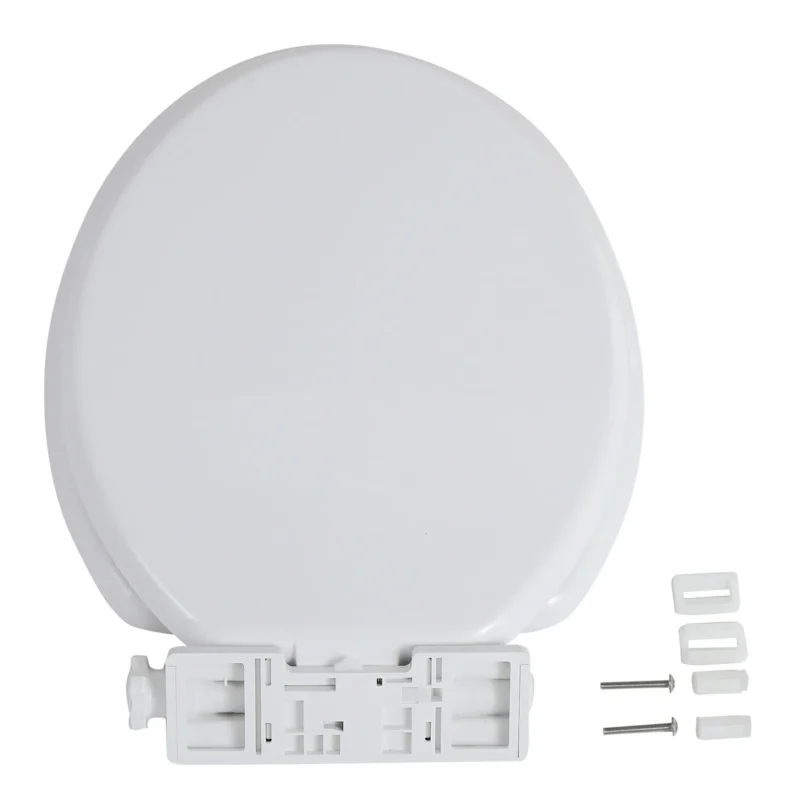 Minixi Self lifting toilet seat cover, non electric,auto lifting, self raising,no-clean,suitable for oval toilet - Image 3