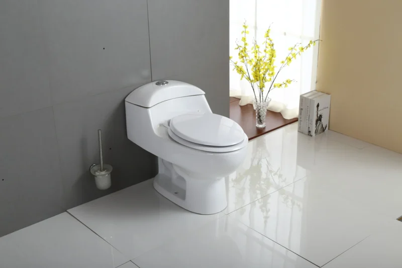 Minixi Self lifting toilet seat cover, non electric,auto lifting, self raising,no-clean,suitable for oval toilet - Image 6