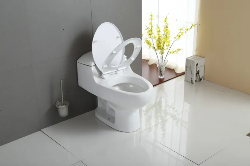 Minixi Self lifting toilet seat cover, non electric,auto lifting, self raising,no-clean,suitable for oval toilet - Image 7