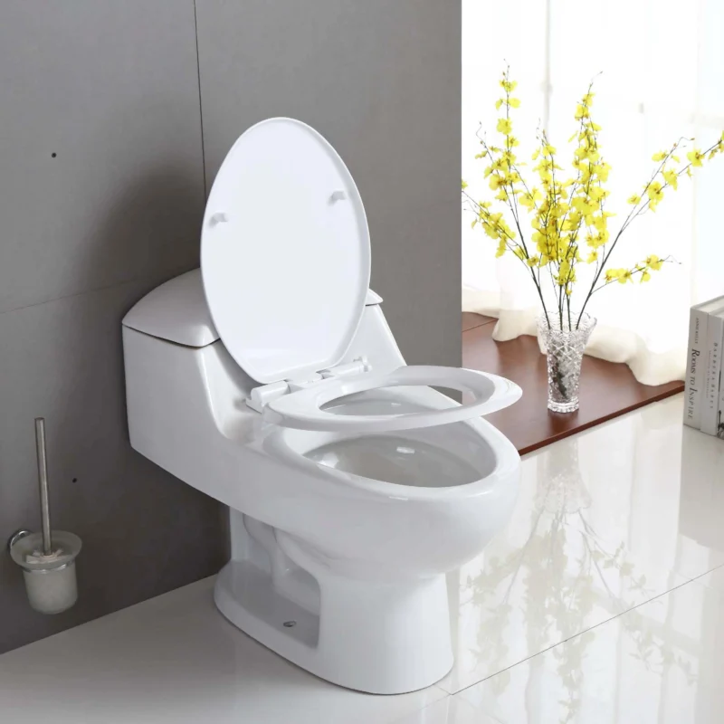 Minixi Self lifting toilet with no cleaning required,non-electric,self raising toilet,one-piece Toilet with Seat,auto lifting toilet - Image 3